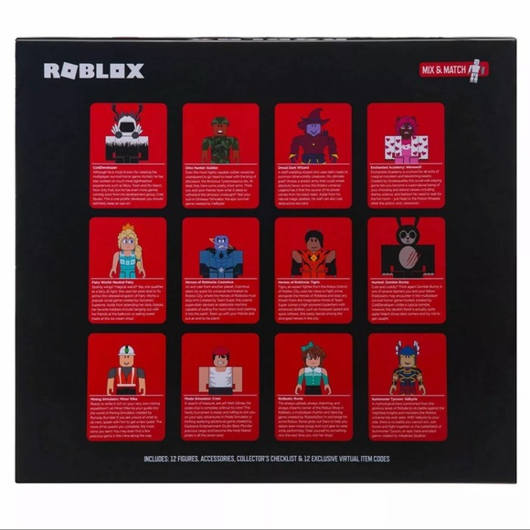 Jazawares ROBLOX CLASSICS Series 6 Action Figures 22 Piece Play Set - Picture 5 of 8